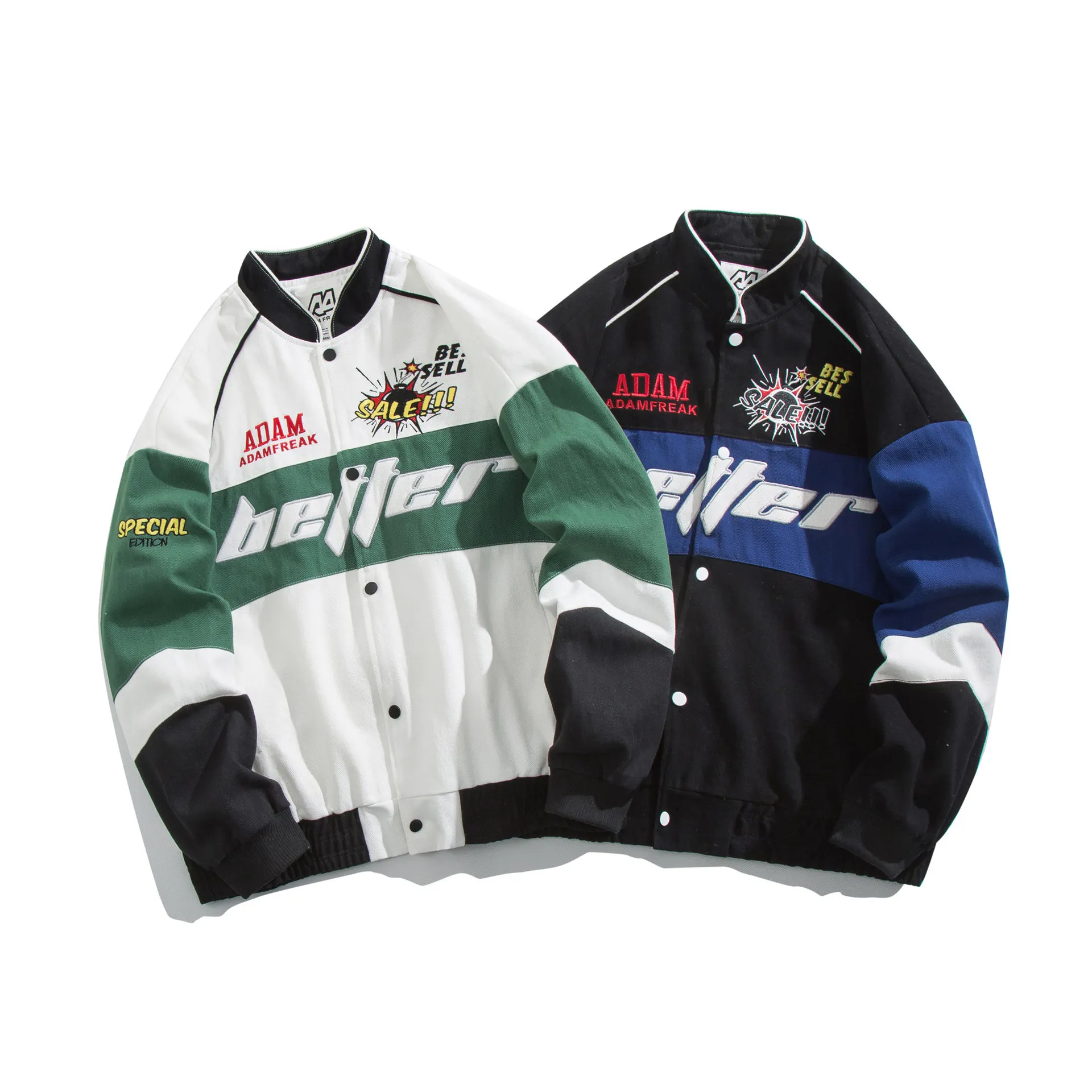 Мужская хлопковая куртка в стиле ретро, повседневная хлопковая куртка с Бейсбольным воротником и цветной вышивкой, новинка весны 2022, модная...
Мужская хлопковая куртка в стиле ретро, повседневная хлопковая куртка с Бейсбольным воротником и цветной вышивкой, новинка весны 2022, модная...