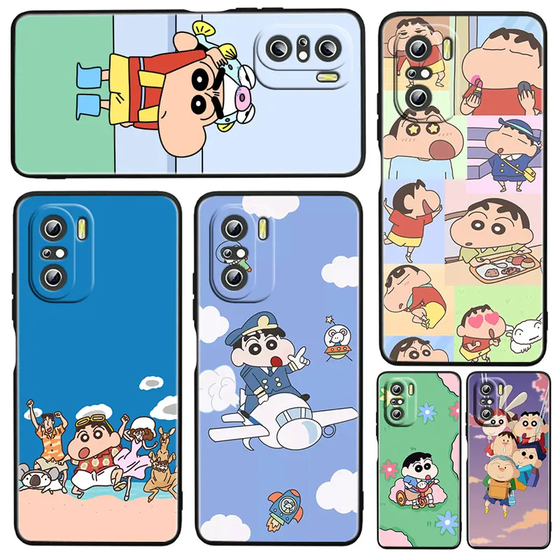 Anime Shinchan Crayon For Xiaomi Redmi K50 Gaming Pro 5G 10 9 9A 9C 9T 8 7 6 5 4X TPU Soft Black Phone Case Fundas Capa Cover
Anime Shinchan Crayon For Xiaomi Redmi K50 Gaming Pro 5G 10 9 9A 9C 9T 8 7 6 5 4X TPU Soft Black Phone Case Fundas Capa Cover