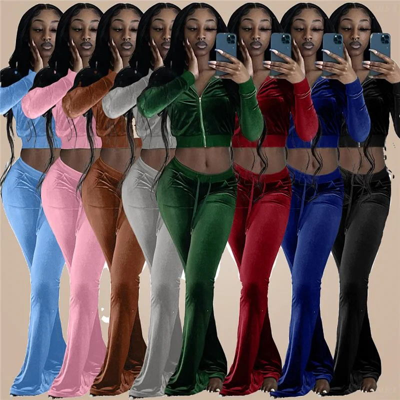 D.Nale K Spring Sexy Women Outdoor Casual Sports Solid Velvet Two Piece Set Top and Pants Tracksuit Sweatsuit Outfits
D.Nale K Spring Sexy Women Outdoor Casual Sports Solid Velvet Two Piece Set Top and Pants Tracksuit Sweatsuit Outfits