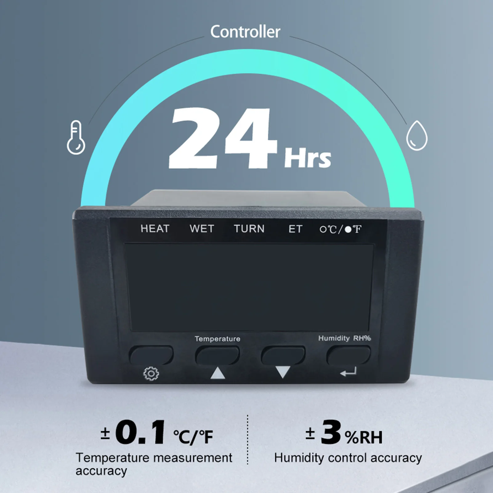 Digital Thermostat Humidistat Humidity Temperature Controller Regulator Thermoregulator Hygrometer AC110-220V Relay Output
Digital Thermostat Humidistat Humidity Temperature Controller Regulator Thermoregulator Hygrometer AC110-220V Relay Output