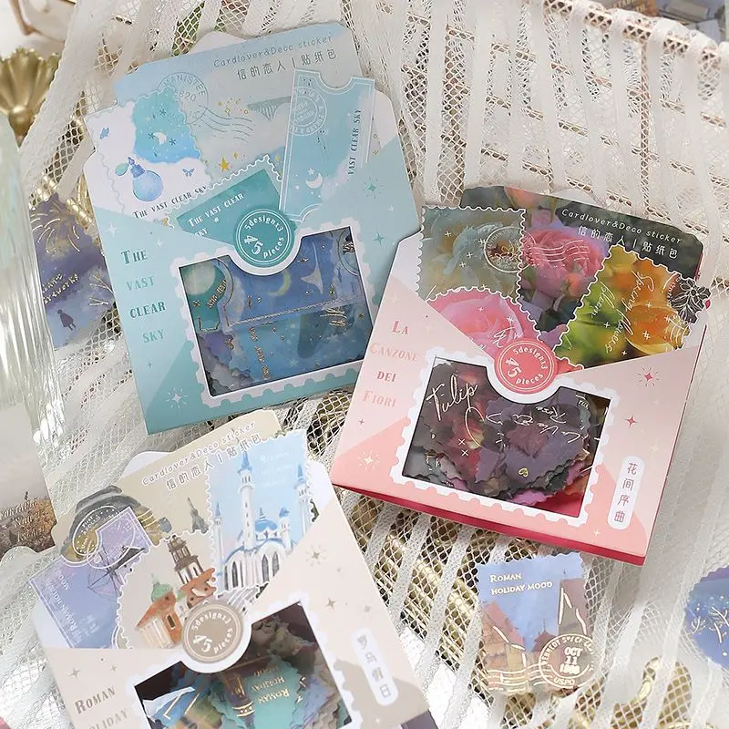 45pcs/pack INS Travel Stamp Stickers DIY Scrapbooking Diary Album Journal Planner Decorative Golden Stickers Label Stationery
45pcs/pack INS Travel Stamp Stickers DIY Scrapbooking Diary Album Journal Planner Decorative Golden Stickers Label Stationery