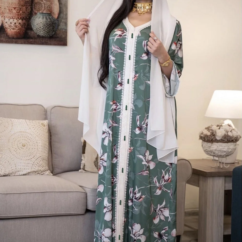 Pakistani Hijab Dress Women Turkish Islamic Clothing 2022 Eid Mubarak Muslim Abaya African Print Boho Robe Djellaba Femme
Pakistani Hijab Dress Women Turkish Islamic Clothing 2022 Eid Mubarak Muslim Abaya African Print Boho Robe Djellaba Femme