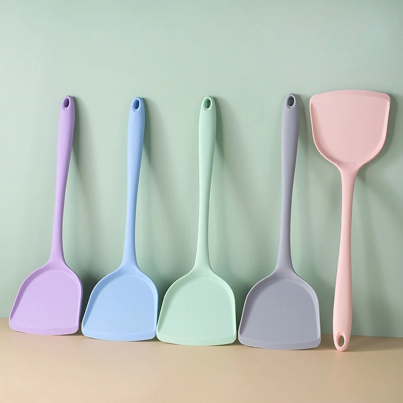 Household Kitchen Utensils Silicone Non-stick Spatula High Temperature Kitchen Accessories Egg Beef Cooking Spatula
Household Kitchen Utensils Silicone Non-stick Spatula High Temperature Kitchen Accessories Egg Beef Cooking Spatula