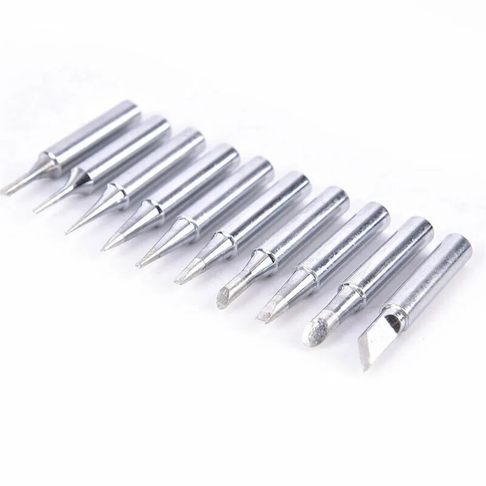 10PCS/SET Solder Screwdriver Iron Tip 900M-T For 850/852/853/878/898/902/936/937,Yihua 969 DB+ Rework Soldering Station Tool
10PCS/SET Solder Screwdriver Iron Tip 900M-T For 850/852/853/878/898/902/936/937,Yihua 969 DB+ Rework Soldering Station Tool