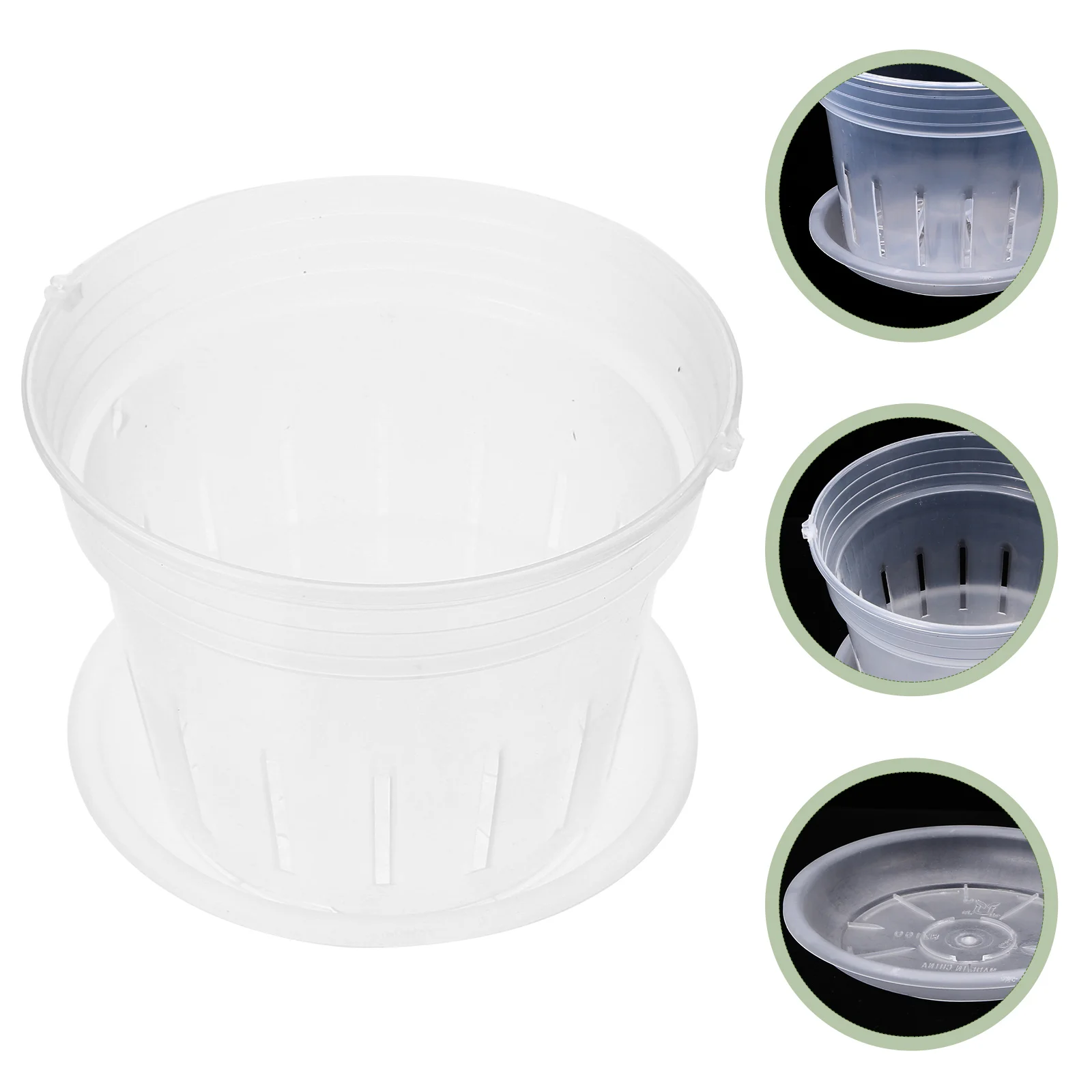 Phalaenopsis Hard Planting Cup Hanging Succulent Planter Drainage Holes Germination Jar Planters Saucers Plastic Hanging Pots
Phalaenopsis Hard Planting Cup Hanging Succulent Planter Drainage Holes Germination Jar Planters Saucers Plastic Hanging Pots