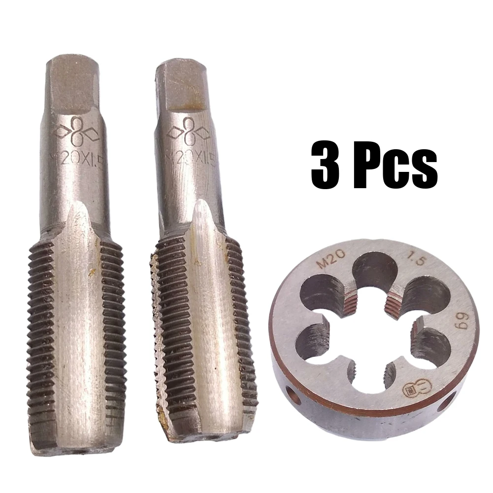 HSS M20 X 1.5mm Taper & Plug Tap & M20 X 1.5mm Die Metric Thread Right Hand 86mm Tap Length High Speed Steel Taper And Plug Tap
HSS M20 X 1.5mm Taper & Plug Tap & M20 X 1.5mm Die Metric Thread Right Hand 86mm Tap Length High Speed Steel Taper And Plug Tap