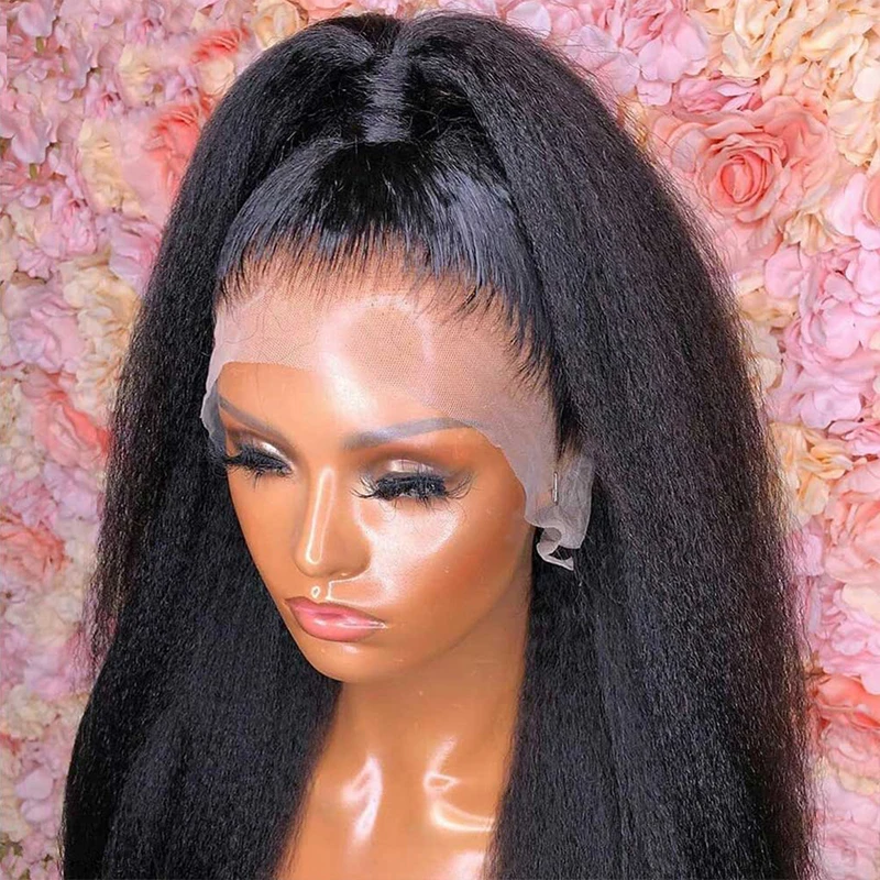 26Inch 180%Density Long Yaki Straight Synthetic Lace Front Wig For Women With Baby Hair Heat Resistant Fiber Hair Daily Wig
26Inch 180%Density Long Yaki Straight Synthetic Lace Front Wig For Women With Baby Hair Heat Resistant Fiber Hair Daily Wig