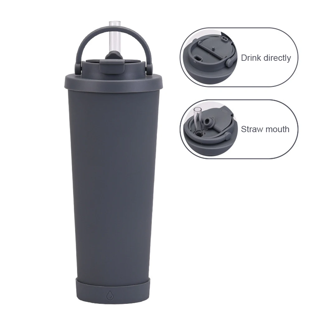 830ML Thermal Water Bottle Stainless Steel Portable Coffee Mug Large Capacity with Straw for Travel Sports Fitness
830ML Thermal Water Bottle Stainless Steel Portable Coffee Mug Large Capacity with Straw for Travel Sports Fitness
