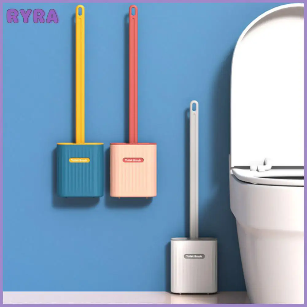 Silicone Toilet Brush Flexible Leakproof Toilet Bowl Cleaner Brush Soft Wall Mounted Cleaner Brush Flat Head Brush Bathroom
Silicone Toilet Brush Flexible Leakproof Toilet Bowl Cleaner Brush Soft Wall Mounted Cleaner Brush Flat Head Brush Bathroom