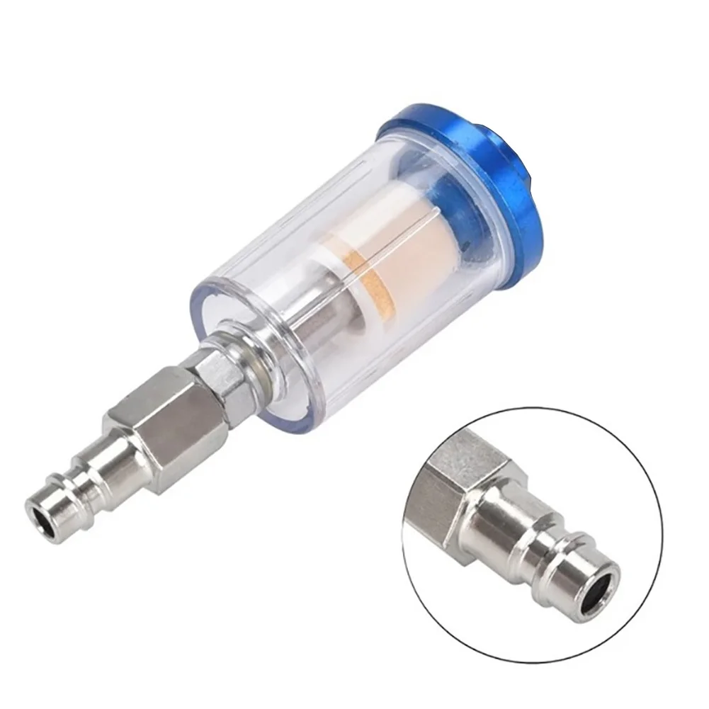 1PC 1/4'' Oil-water Separator Filter Inline Air Hose Trap Filter Spray Paint For Paint Spraygun Air Compressor Tool Parts
1PC 1/4'' Oil-water Separator Filter Inline Air Hose Trap Filter Spray Paint For Paint Spraygun Air Compressor Tool Parts