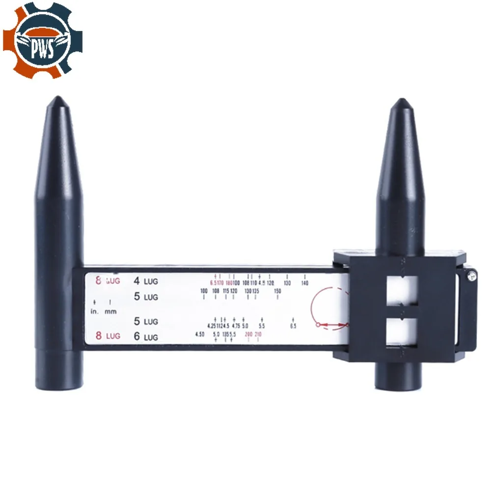 Black Caliper 8LUG Wheel Hub Hole Distance Measurement Tool Wheel Hub Ruler Modified Hole Distance Ruler
Black Caliper 8LUG Wheel Hub Hole Distance Measurement Tool Wheel Hub Ruler Modified Hole Distance Ruler