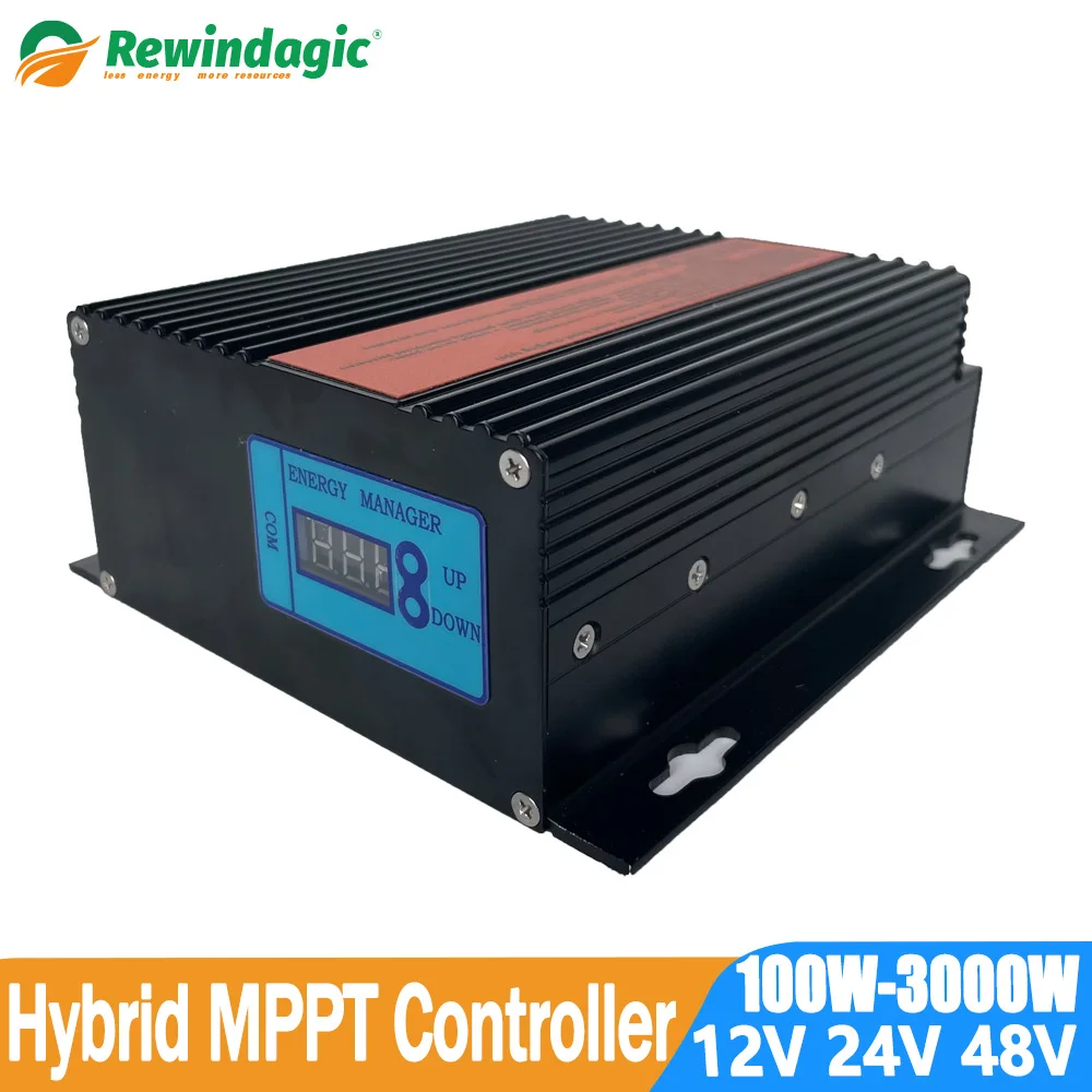3000W Wind Hybrid Boost MPPT Controller 12V 24V 48V Charge Regulator For Wind Turbine Solar Penal Dump Load Inserted
3000W Wind Hybrid Boost MPPT Controller 12V 24V 48V Charge Regulator For Wind Turbine Solar Penal Dump Load Inserted