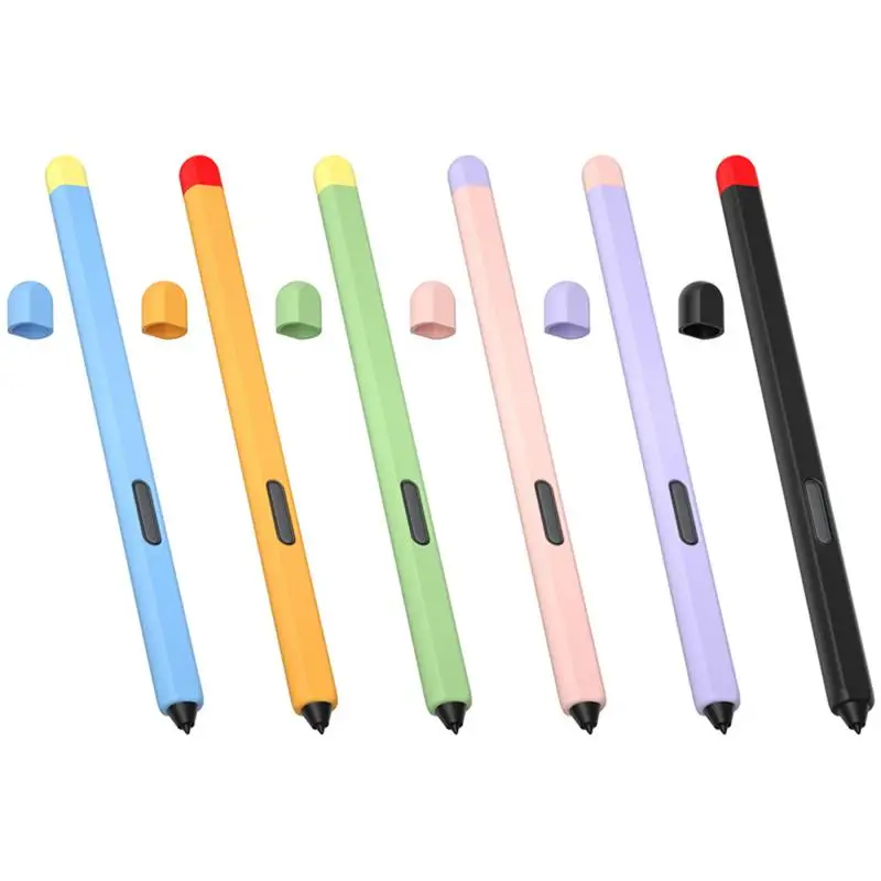 Pencil Case Protective Silicone Tablet Pen Stylus Touch Pen Sleeve Skin Pencil Cover Colorful forSamsungGalaxy S-pen Pen Case
Pencil Case Protective Silicone Tablet Pen Stylus Touch Pen Sleeve Skin Pencil Cover Colorful forSamsungGalaxy S-pen Pen Case