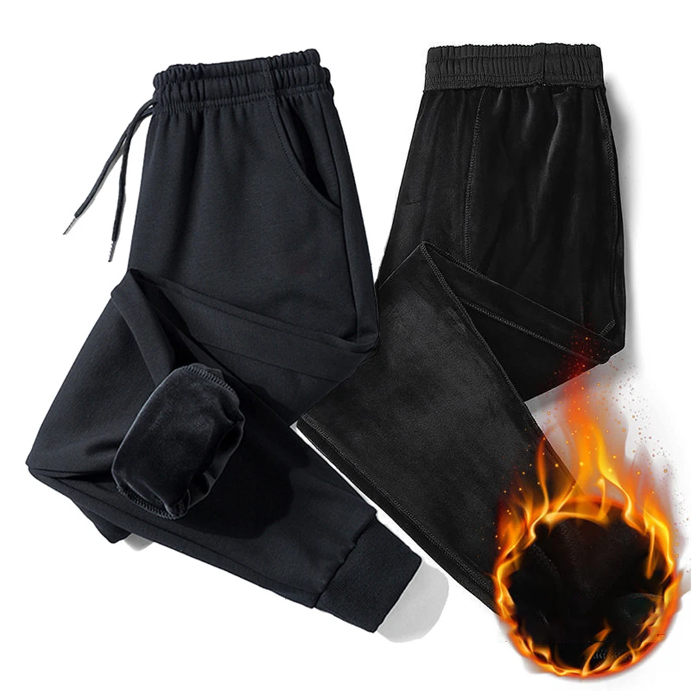 Fashion Men Winter Thermal Pants Jogging Casual Sports Pants Winter Male Warm Fleece Active Trousers Drawstring Sweatpants
Fashion Men Winter Thermal Pants Jogging Casual Sports Pants Winter Male Warm Fleece Active Trousers Drawstring Sweatpants