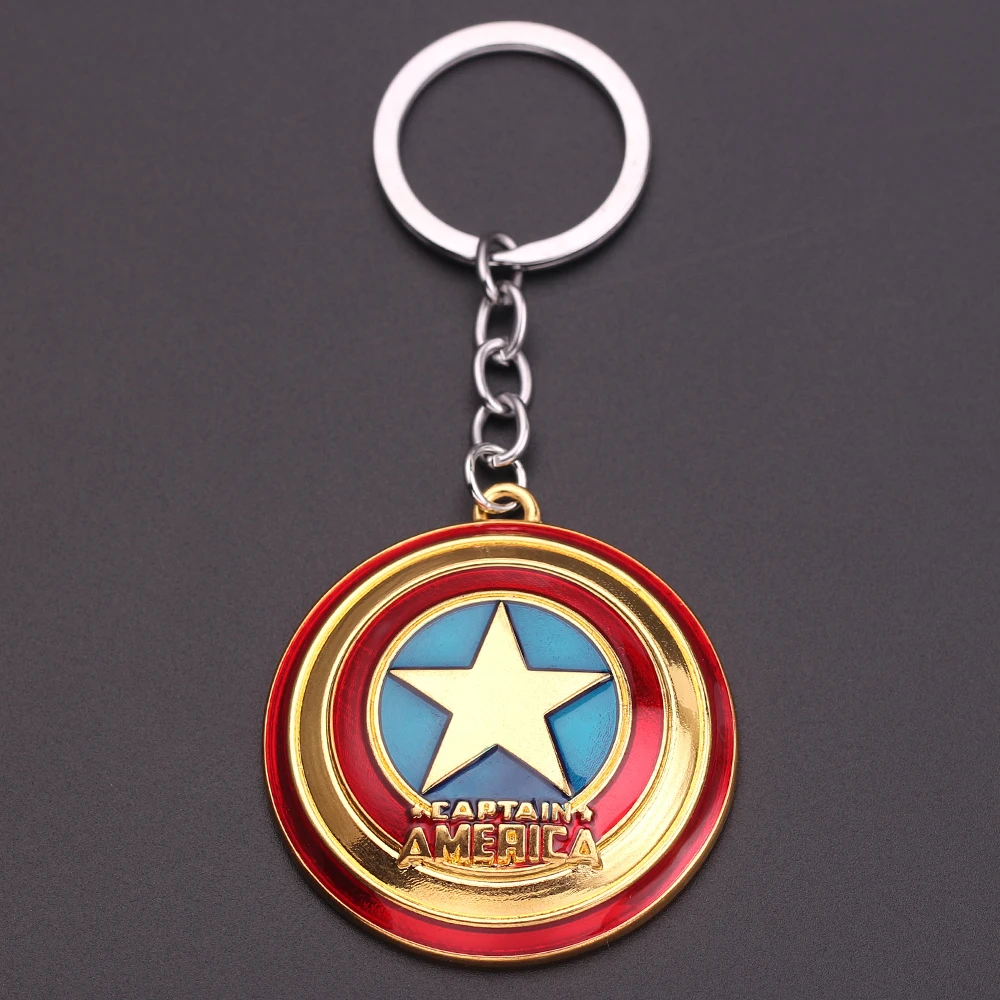 Disney Marvel Captain America Keychain Avengers Captain America Shield Metal Keyring Pendant Couple Car Key Chain Jewelry
Disney Marvel Captain America Keychain Avengers Captain America Shield Metal Keyring Pendant Couple Car Key Chain Jewelry