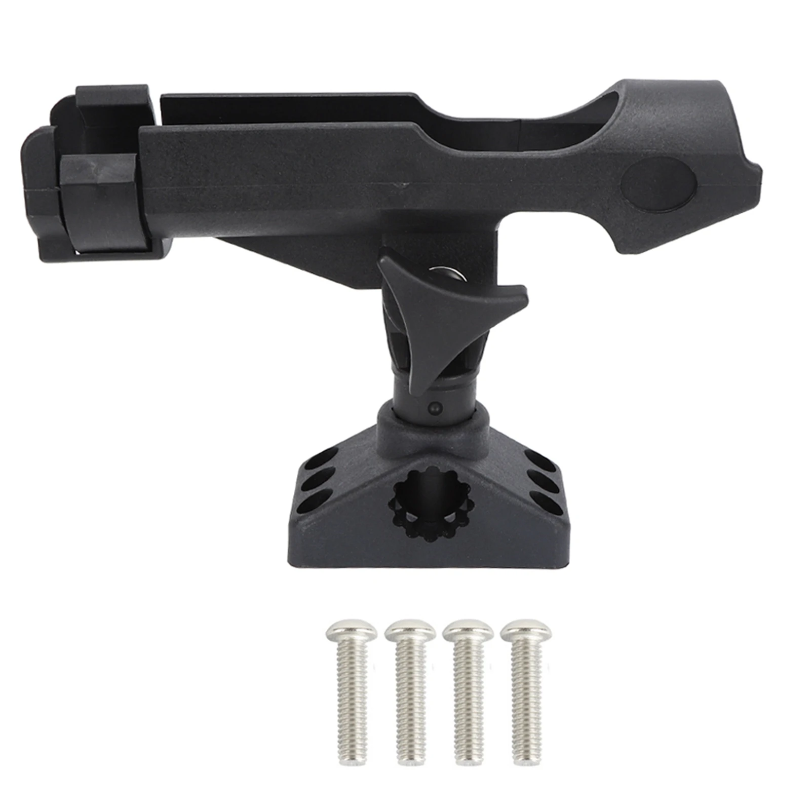 ABS 360 Degrees Rotation Adjustable Fishing Rod Support Bracket Installation Mount for Plastic Boat
ABS 360 Degrees Rotation Adjustable Fishing Rod Support Bracket Installation Mount for Plastic Boat