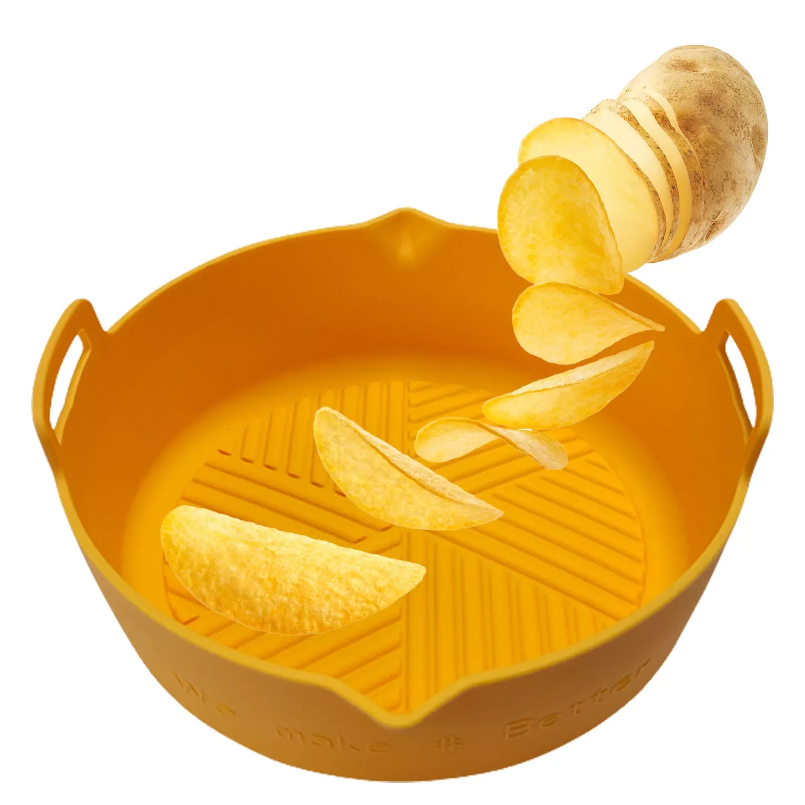 NEW2023 Air Fryer Silicone Pot Non-Stick And Heat-Resistant Air Fryers Liner Round Tray Parchment Liner Paper Replacement Silico
NEW2023 Air Fryer Silicone Pot Non-Stick And Heat-Resistant Air Fryers Liner Round Tray Parchment Liner Paper Replacement Silico