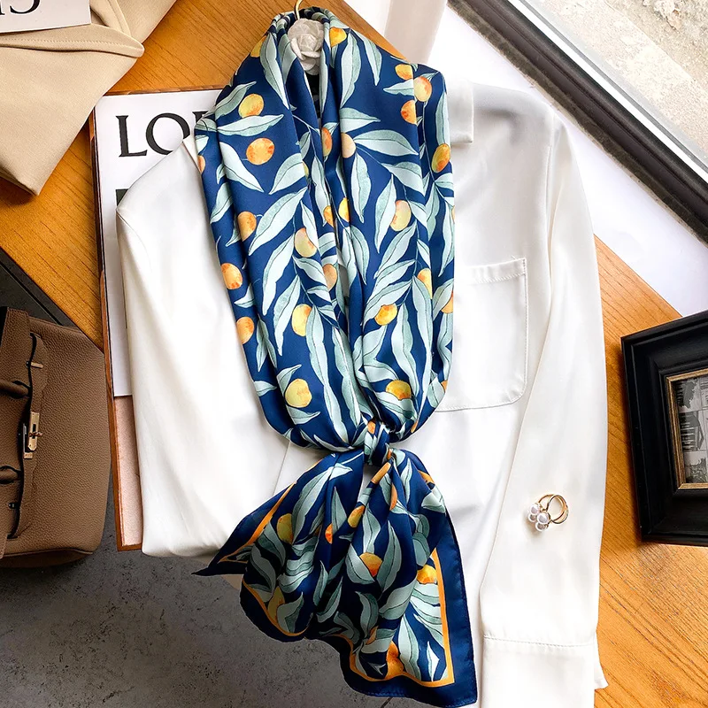 New Fashion Sunscreen Long Scarf Korean Style 160X40CM Headcloth 2022 Four Seasons Popular Shawls Classic Print Dot Silk Scarves
New Fashion Sunscreen Long Scarf Korean Style 160X40CM Headcloth 2022 Four Seasons Popular Shawls Classic Print Dot Silk Scarves