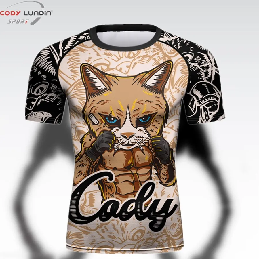Cody Lundin Custom Short Sleeve T Shirt Bjj Compression Rashguard Boxing Fitness Man Sportwears Running T-shirt Jiu Jitsu Tee
Cody Lundin Custom Short Sleeve T Shirt Bjj Compression Rashguard Boxing Fitness Man Sportwears Running T-shirt Jiu Jitsu Tee