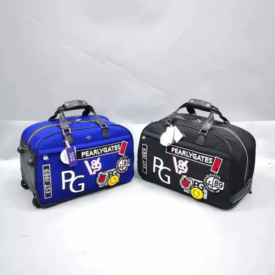 GOLF CLUBS BAG PEARLY GATES GOLF SUITCASE GOLF CLOTHING BAG BLACK/BLUE PEARLY GATES GOLF CLOTHES BAG EMS SHIPPING 4.8
GOLF CLUBS BAG PEARLY GATES GOLF SUITCASE GOLF CLOTHING BAG BLACK/BLUE PEARLY GATES GOLF CLOTHES BAG EMS SHIPPING 4.8