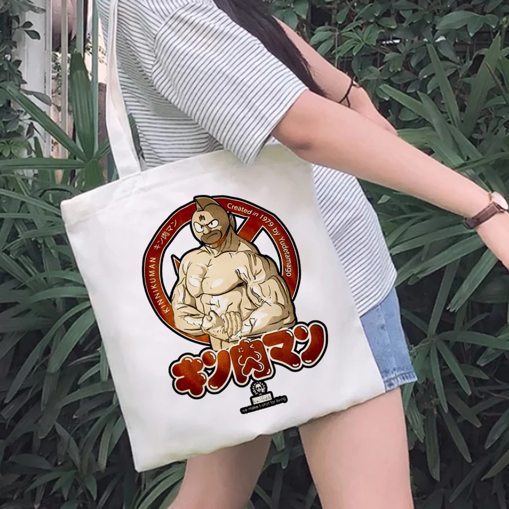 Многоразовая сумка для покупок kinnikuman, сумка из переработанного материала, хлопчатобумажная сумка, складная сумка-шоппер
Многоразовая сумка для покупок kinnikuman, сумка из переработанного материала, хлопчатобумажная сумка, складная сумка-шоппер