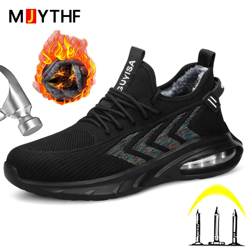 Winter Shoes Safety Boots Anti-smash Anti-puncture Work Sneakers Steel Toe Shoes Protective Men's Safety Shoes Indestructible
Winter Shoes Safety Boots Anti-smash Anti-puncture Work Sneakers Steel Toe Shoes Protective Men's Safety Shoes Indestructible