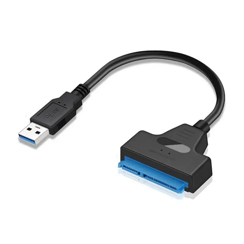 Hard Drive Adapter Cable SATAs To USB 3.0 Adapter Computer Cables Connectors for 2.5 Inch SSDs HDDs Dual U Power Supply
Hard Drive Adapter Cable SATAs To USB 3.0 Adapter Computer Cables Connectors for 2.5 Inch SSDs HDDs Dual U Power Supply