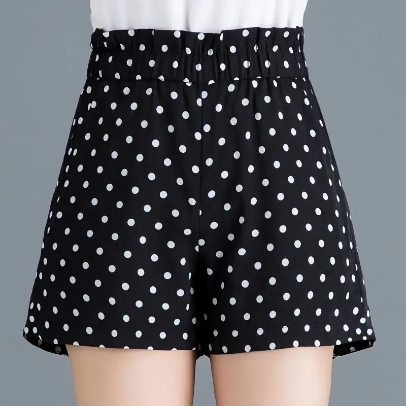 Chiffon Dots Shorts Girls Shorts Summer Thin Pants Fashion Dot Print High Waist Chiffon Short Pants Casual Shorts for Women A50
Chiffon Dots Shorts Girls Shorts Summer Thin Pants Fashion Dot Print High Waist Chiffon Short Pants Casual Shorts for Women A50