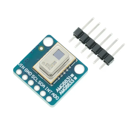 AMG8833 IR 8x 8, тепловизор, матричный модуль датчика температуры для Raspberry Pi GY-AMG8833
AMG8833 IR 8x 8, тепловизор, матричный модуль датчика температуры для Raspberry Pi GY-AMG8833