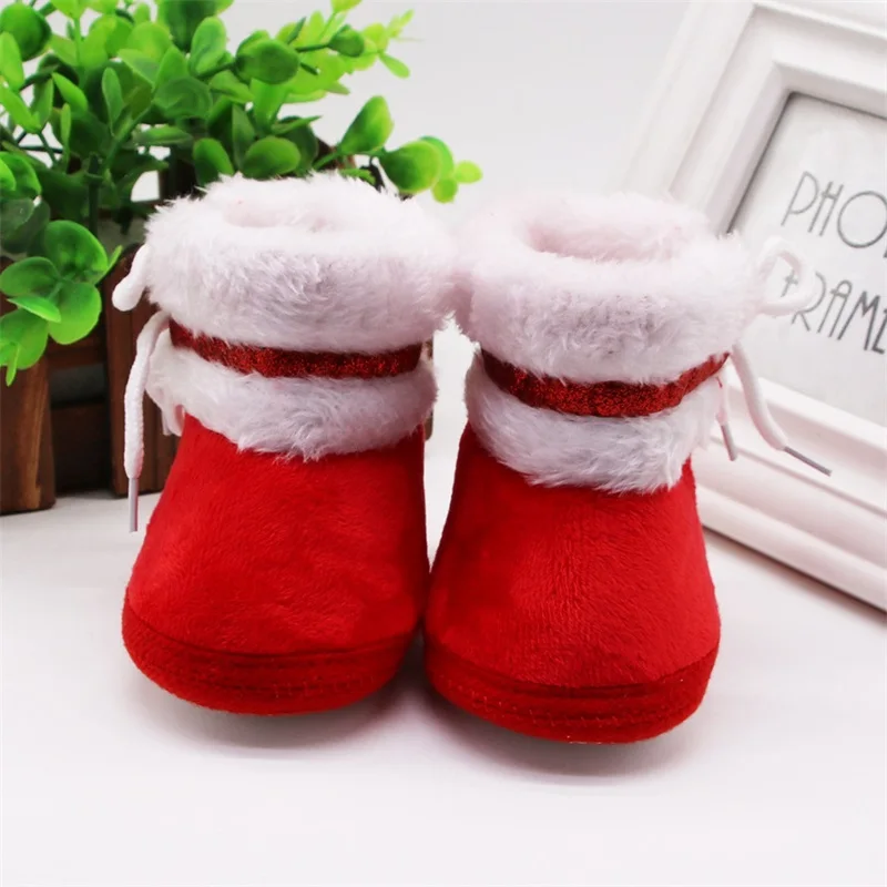 Winter Plus Velvet Non-Slip Soft Bottom Baby Shoes Non-Slip Home Warm Plush Casual Party Splicing Plush Drawstring Boots
Winter Plus Velvet Non-Slip Soft Bottom Baby Shoes Non-Slip Home Warm Plush Casual Party Splicing Plush Drawstring Boots