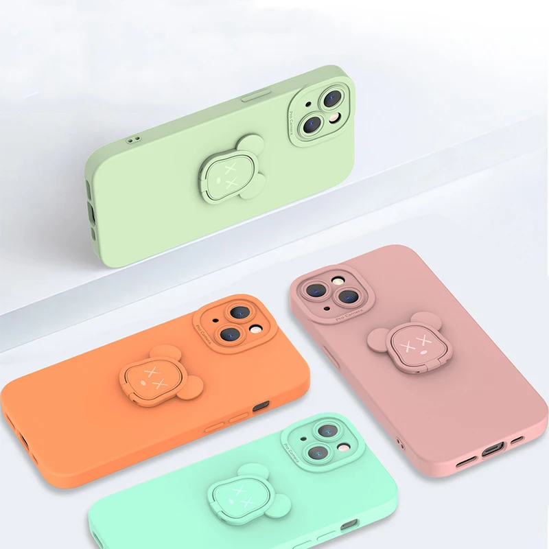 Violent bear Soft Silicone Case For iPhone 11 12 13 Pro XS Max XR XS X 8 7 Plus Magnetic Ring Holder Cover Shockproof Phone Case
Violent bear Soft Silicone Case For iPhone 11 12 13 Pro XS Max XR XS X 8 7 Plus Magnetic Ring Holder Cover Shockproof Phone Case