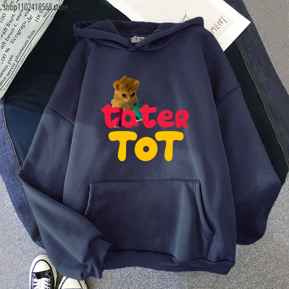Cute Cartoon Cat Hoodie Tater Tot Sweatshirt Kawaii Animal Print Clothes Autumn Winter Pullover Women Casual Y2k Streetwear Men
Cute Cartoon Cat Hoodie Tater Tot Sweatshirt Kawaii Animal Print Clothes Autumn Winter Pullover Women Casual Y2k Streetwear Men