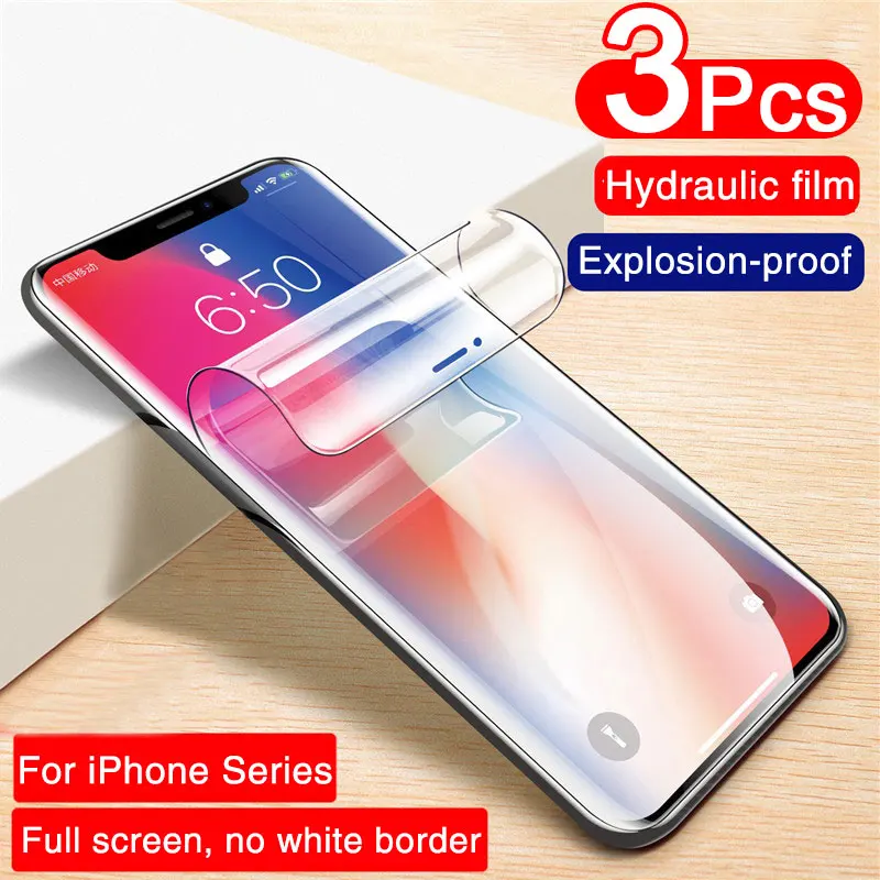 Yoovos Hydrogel Protective Film For iPhone 14 13 Pro Max X XR XS 11 12 Full Cover Screen For iPhone 6S 7 8Plus SE Soft Protector
Yoovos Hydrogel Protective Film For iPhone 14 13 Pro Max X XR XS 11 12 Full Cover Screen For iPhone 6S 7 8Plus SE Soft Protector