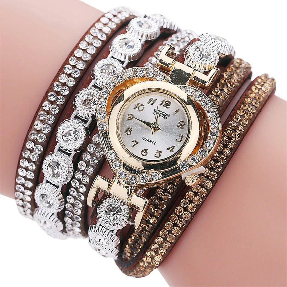 Bracelet Watch Women Vintage Rhinestone Crystal Dial Analog Quartz Wristwatches Relogio Feminino Наручные Часы Женские Casual
Bracelet Watch Women Vintage Rhinestone Crystal Dial Analog Quartz Wristwatches Relogio Feminino Наручные Часы Женские Casual