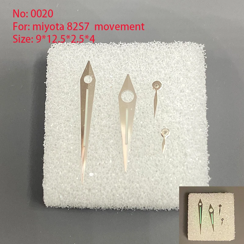 Watch accessories watch pointer 4-pin men miyota82S7 movement watch repair accessories size 9.0mm*12.5mm*2.5mm*4.0mm /NO.0020
Watch accessories watch pointer 4-pin men miyota82S7 movement watch repair accessories size 9.0mm*12.5mm*2.5mm*4.0mm /NO.0020