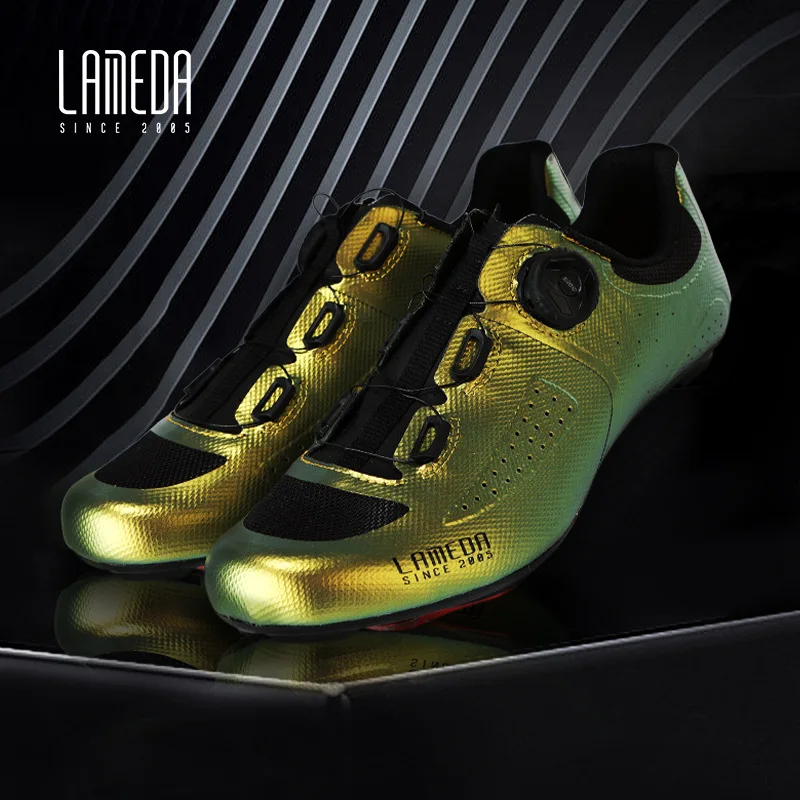 LAMEDA 2022 New Road Bike Cycling Shoes Carbon Fiber Sole Cycling Shoes Outdoor Non-slip Breathable Bicycle Lock Shoes
LAMEDA 2022 New Road Bike Cycling Shoes Carbon Fiber Sole Cycling Shoes Outdoor Non-slip Breathable Bicycle Lock Shoes