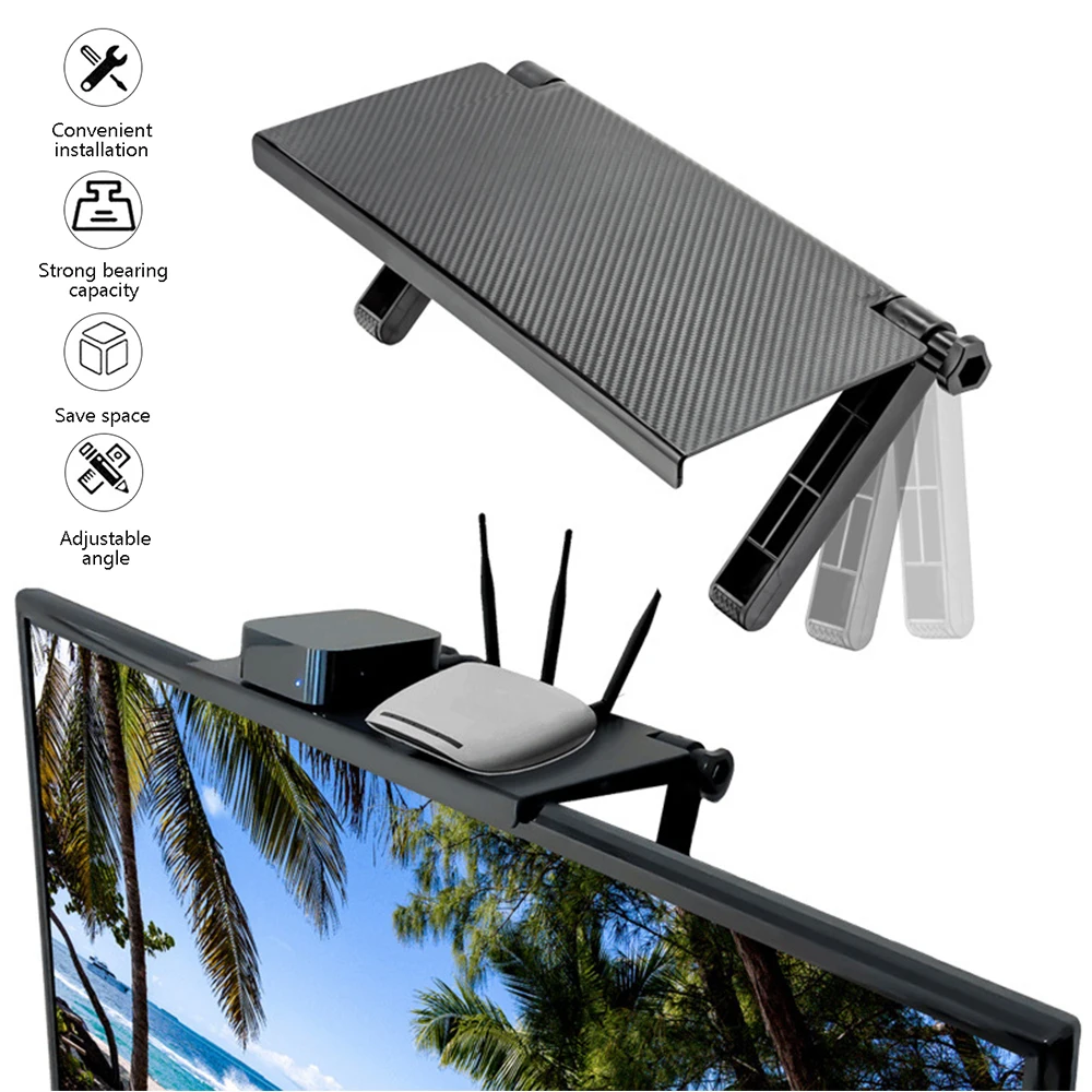 1/2PCS Adjustable TV Screen Top Storage Shelf Rack Holder Computer Monitor Desktop Stand TV Rack Display Shelf Organizer Bracket
1/2PCS Adjustable TV Screen Top Storage Shelf Rack Holder Computer Monitor Desktop Stand TV Rack Display Shelf Organizer Bracket