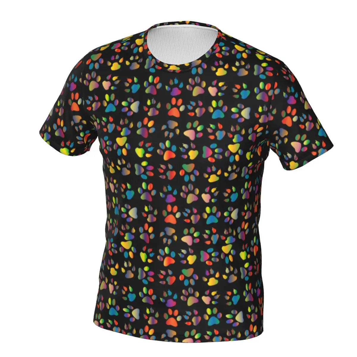 Colorful Cat Paws T-Shirt Abstract Rainbow Claws Print Classic T-Shirts O-Neck Hip Hop Tee Shirt Beach Male Graphic Tops 2XL 3XL
Colorful Cat Paws T-Shirt Abstract Rainbow Claws Print Classic T-Shirts O-Neck Hip Hop Tee Shirt Beach Male Graphic Tops 2XL 3XL