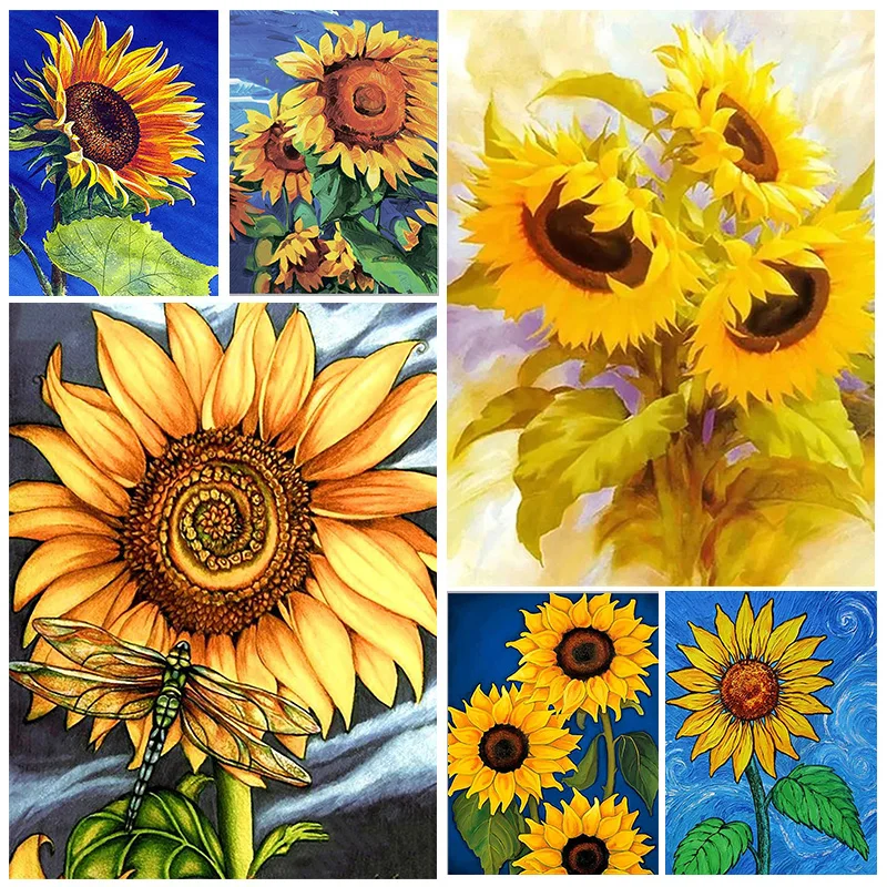 YOUQU Flower Square Round Diamond 5D Diamond Painting Sunflower Full Diamond Mosaic Picture Home Decoration Exquisite Gifts
YOUQU Flower Square Round Diamond 5D Diamond Painting Sunflower Full Diamond Mosaic Picture Home Decoration Exquisite Gifts