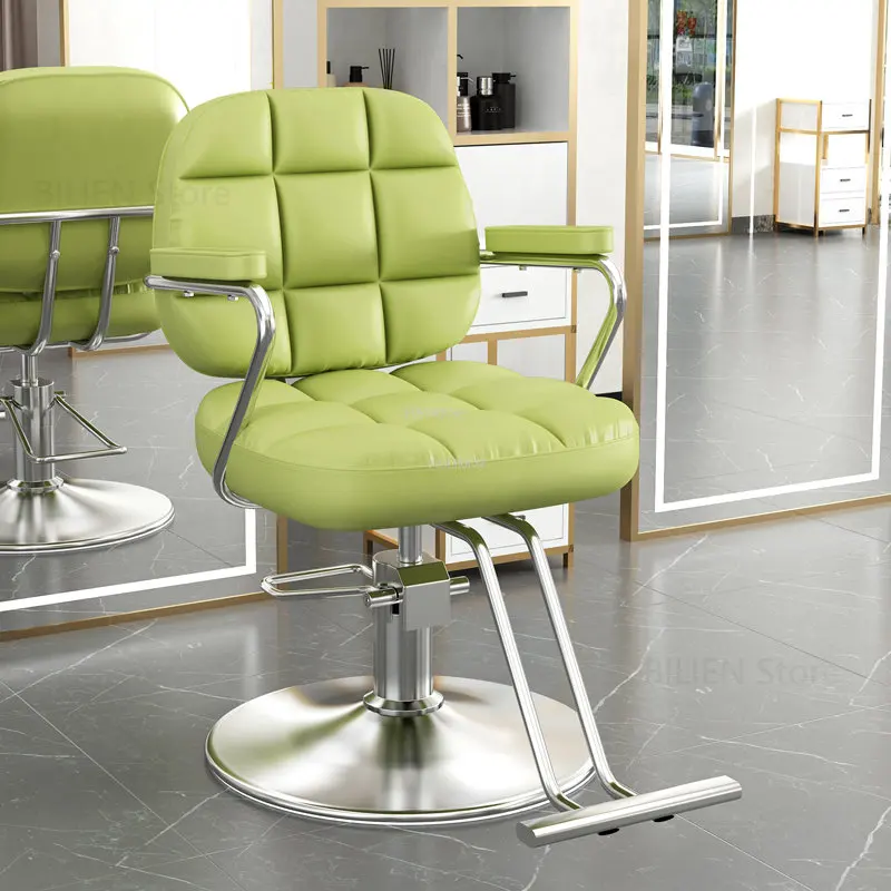 Modern Simple Metal Barber Chairs Professional Beauty Light Luxury Barber Chairs Lifting Swivel Silla De Barbero Salon Furniture
Modern Simple Metal Barber Chairs Professional Beauty Light Luxury Barber Chairs Lifting Swivel Silla De Barbero Salon Furniture