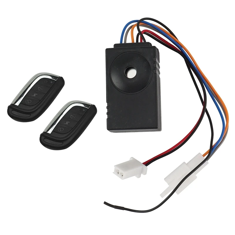 HTHL-36V-72V Universal Remote Control Electric Scooter Alarm Security System E-Bike Moped 110DB Smart Anti-Theft Alarm
HTHL-36V-72V Universal Remote Control Electric Scooter Alarm Security System E-Bike Moped 110DB Smart Anti-Theft Alarm