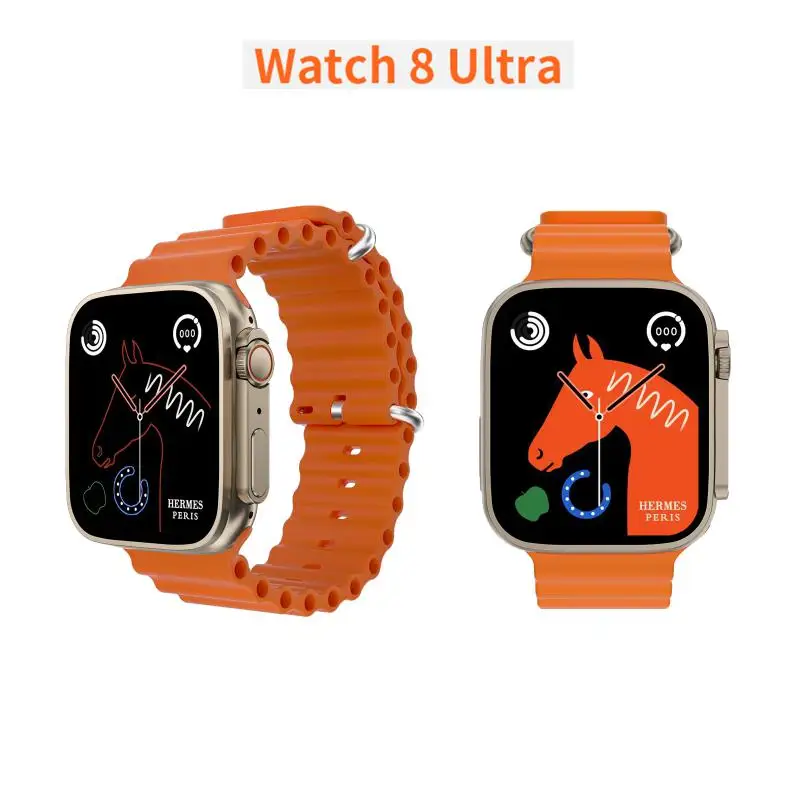 Smart Watch 8 Ultra 2.08 Inch HD Large Screen NFC Bluetooth Call For Apple Watch Ultra IWO Watch Wireless Charging Men Fitness
Smart Watch 8 Ultra 2.08 Inch HD Large Screen NFC Bluetooth Call For Apple Watch Ultra IWO Watch Wireless Charging Men Fitness