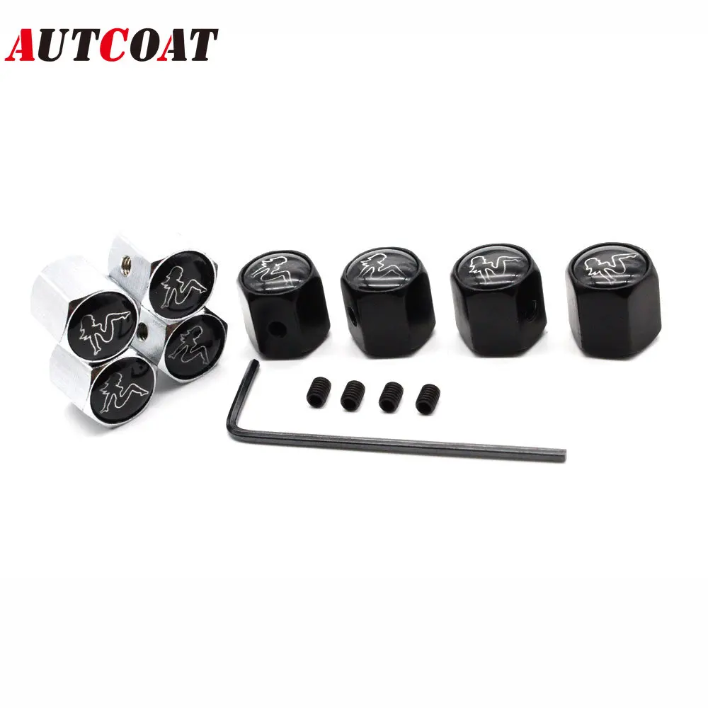 AUTCOAT 4Pcs/Set Tire Valve Caps, Universal Anti-theft Mermaid Logo Zinc Alloy Stem Covers For Cars, Bike, Trucks, Motorcycles
AUTCOAT 4Pcs/Set Tire Valve Caps, Universal Anti-theft Mermaid Logo Zinc Alloy Stem Covers For Cars, Bike, Trucks, Motorcycles