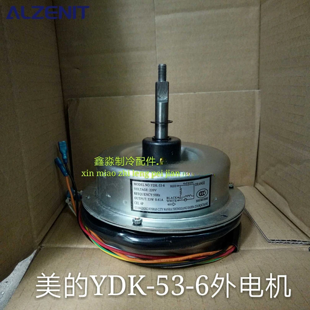 New For Midea Air Conditioner Outdoor Unit DC Fan Motor YDK53-6 53W 220V Conditioning Parts
New For Midea Air Conditioner Outdoor Unit DC Fan Motor YDK53-6 53W 220V Conditioning Parts
