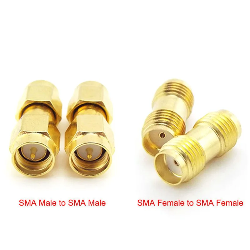 1/5Pcs Connector Sma Male Plug To Sma Male Female To Female Plug Rf Adapter Coaxial Cable Plug T1
1/5Pcs Connector Sma Male Plug To Sma Male Female To Female Plug Rf Adapter Coaxial Cable Plug T1
