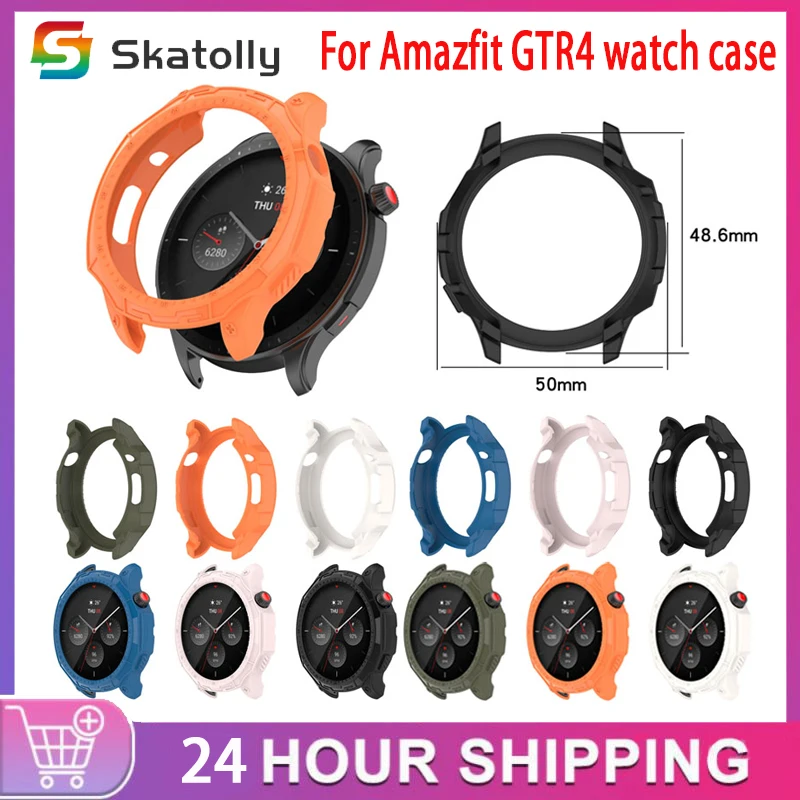 Soft Edge Shell Glass Screen Protector Case For Amazfit GTR 4 Pro Smart Watch Protective Bumper Cover GTR4 Frame Accessories
Soft Edge Shell Glass Screen Protector Case For Amazfit GTR 4 Pro Smart Watch Protective Bumper Cover GTR4 Frame Accessories