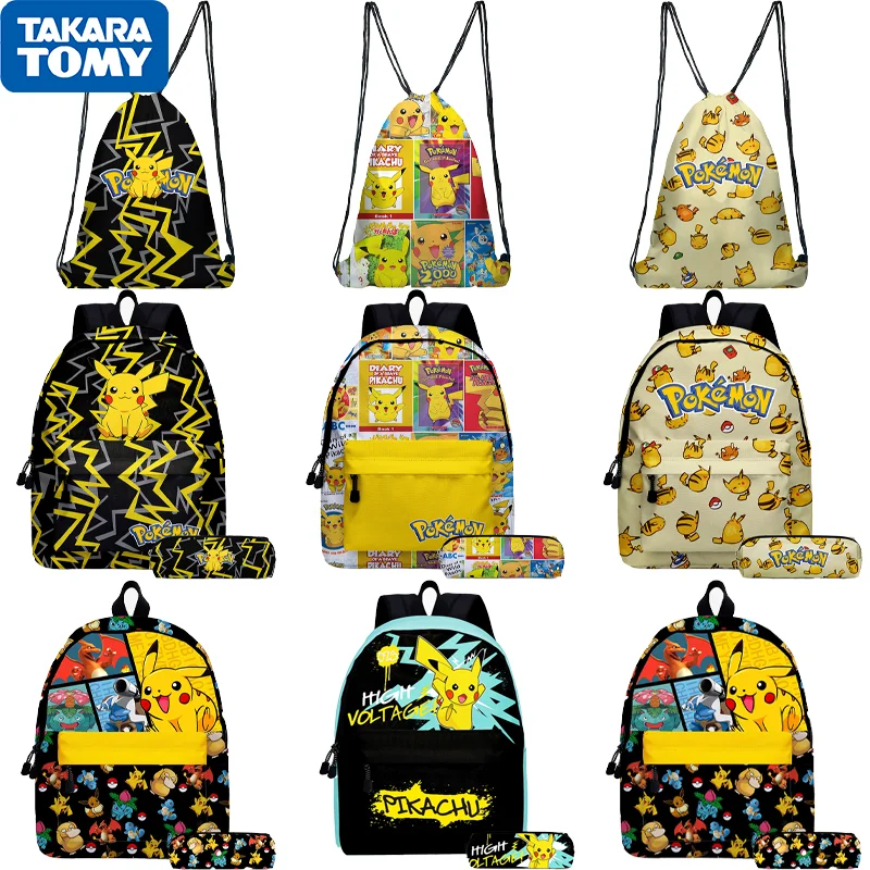 Anime Pikachu Bag Pokemon Pikachu Children's Bag Large-capacity Backpack Portable Bundled Pocket Girl Boy Christmas Gift
Anime Pikachu Bag Pokemon Pikachu Children's Bag Large-capacity Backpack Portable Bundled Pocket Girl Boy Christmas Gift