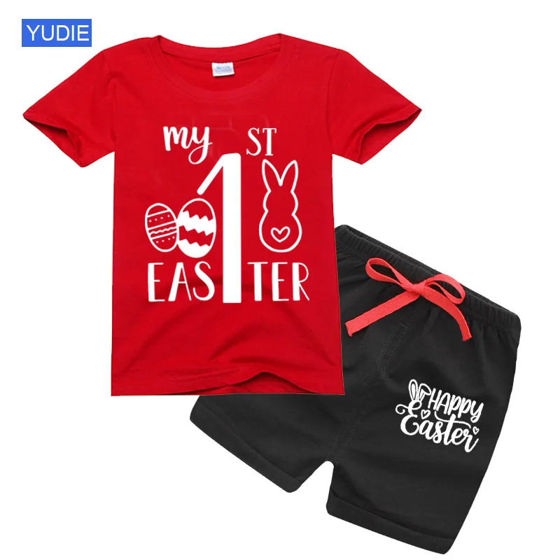 Bunny Egg Print T Shirt 2022 Summer 2-10Years Easter Toddler Kids Baby Boy Clothes Easter Cartoon T-Shirt+Shorts Outfits
Bunny Egg Print T Shirt 2022 Summer 2-10Years Easter Toddler Kids Baby Boy Clothes Easter Cartoon T-Shirt+Shorts Outfits