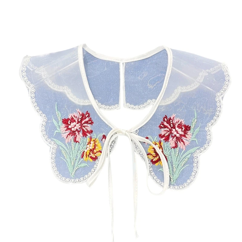 Sheer Collar Embroidery Collar False Collar Dickey Collar Detachable Collar
Sheer Collar Embroidery Collar False Collar Dickey Collar Detachable Collar