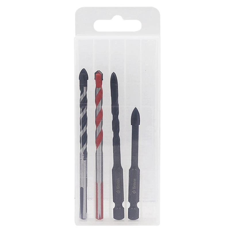 Hexagonal Shank Cross Bits Tile Drill Bits Extended Ceramic Twist Drill Bits Glass Hole Drill Overlord Drill Set
Hexagonal Shank Cross Bits Tile Drill Bits Extended Ceramic Twist Drill Bits Glass Hole Drill Overlord Drill Set